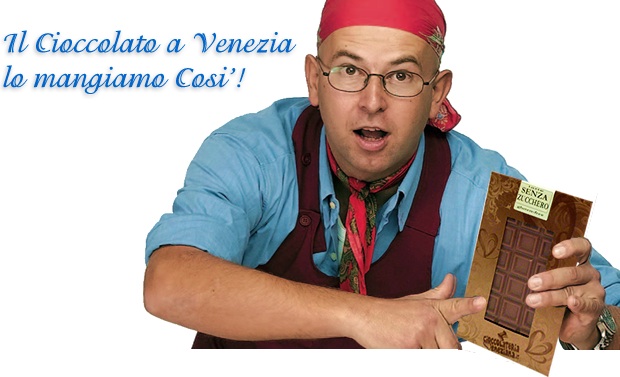 Noi il cioccolato a Venezia lo mangiamo così!