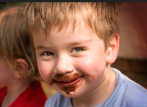 Bambini e cioccolato